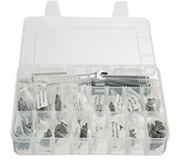 GEPRC Caja de tornillos universal 460PCS M2 M3 Tornillos de cabeza redonda con 2PCS destornilladores Herramienta de bric