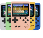 Consola de juegos portátil retro con 800 juegos en 8 bits, pantalla LCD a color de 3,0 pulgadas, mini reproductor de vid