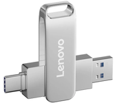 Lenovo SS380 Tipo-C y USB3.2 Unidad Flash 512GB/256GB/128GB/64GB Pen Drive de Alta Velocidad Memoria USB para Teléfono,