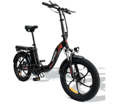 [EU DIRECT] FAFREES F20 Bicicleta eléctrica Batería de 36V 16Ah Motor de 250W Neumático graso de 20 * 3.0 pulgadas Veloc