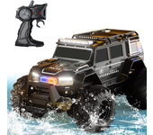 TCS33 1/14 2.4G 4WD 4CH Coche RC Acuático Vehículo Policial Todo Terreno Juguetes