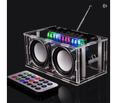 Kit de altavoz Bluetooth DIY de 3 piezas con radio FM 87.5-108MHZ Proyecto de soldadura DIY Kit electrónico de práctica