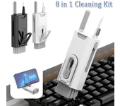 Kit de limpieza 8 EN 1 para PC, teclado de ordenador, limpieza de polvo, cepillo para auriculares, kit de limpieza de pa