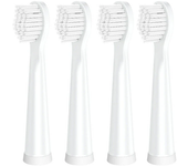4 cabezales de cepillo de repuesto. Cerdas suaves. Cabezales para cepillo de dientes eléctrico limpiador de dientes.
