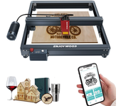 ENJOYWOOD E20 20W Grabador láser de actualización con sistema de asistencia de aire 24000mm/min 130W Diodo Máquina de gr