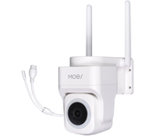MOES Tuya WiFi Cámara de Seguridad Inteligente 3MP Soporta Inalámbrica y Conectada RJ45 Red IP65 Impermeable Seguimiento