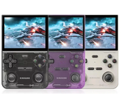 KINHANK K36 64G Consola de videojuegos portátil Pantalla IPS de 3.5 pulgadas Más de 10000 juegos Más de 30 emuladores Ba