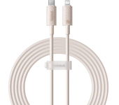 Cable Baseus 20W Tipo C a iP de carga rápida de datos de transmisión de núcleo de cobre de 1M/2M de largo para iPhone 12