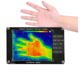 MLX90640 Display LCD de 2.8 pulgadas Sensores infrarrojos portátiles de imagen térmica de 24*32 -40℃ a 300℃ Medición de