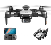 LSRC S2S WiFi FPV con cámara dual HD ESC 6K 720P 360°, Evitación de obstáculos por infrarrojos, Posicionamiento de flujo