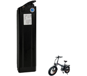 [EU DIRECT] Batería de bicicleta eléctrica DRVETION 48V 10AH Batería de litio para bicicleta eléctrica DRVETION AT20 y C