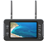 Monitor FPV LST de 4,3 pulgadas con pantalla LCD de 5,8G y DVR de grabación de video de búsqueda automática 40CH NTSC /