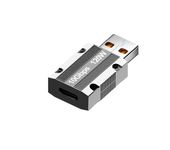 Adaptador OTG de 120 W Type-C a USB3.0 con transmisión de alta velocidad de 10 Gbps. Conector USB macho a Type-C hembra
