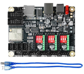 Placa de control MKSDLC32 V2.1 de la máquina de grabado láser con placa wifi GRBL TS24/TS35-R y pantalla táctil de 32 bi