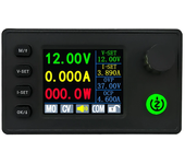 Convertidor Buck-boost SK40C con pantalla a color CC CV de paso hacia abajo del módulo de suministro de energía regulado