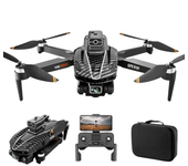 YCRC A16 PRO MAX GPS 5G WiFi FPV con HD Dual Camera Servo Gimbal 360° Evitación Inteligente de Obstáculos Flujo Óptico d