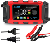 Cargador de batería inteligente Cargador de batería para automóvil Cargador de batería para motocicleta Enchufe de están
