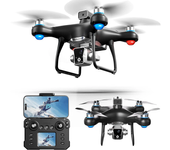 XKJ KY102 WiFi FPV con controlador LCD pantalla HD cámara dual gimbal servo 360° evasión de obstáculos dron RC cuádricop