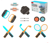 Para Switch2 Sports raqueta de tenis 18 en 1 + correa + empuñadura desmontable IPLAY HBS-522