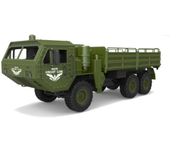 JJRC Q75 1/16 2.4G 6WD Coche Militar Camión Vehículos Eléctricos Todo Terreno Modelo RTR