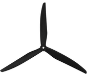 2 pares / 4 pares / 8 pares de hélices GEMFAN 1080 de 10 pulgadas de 3 palas de fibra de vidrio y nylon para drones de c