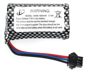 JJRC C8812 Drift RC Tanque Piezas 7.4V 500mAh 3.7Wh Batería Li-ion SM Conector Camión Todo Terreno Modelos de Vehículos