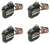 4PCS JX Servo DHV56MG 5.6g DS Núcleo Digital sin Núcleo MG Engranaje de Metal HV Servo 1.2kg 0.10seg Para Avión RC