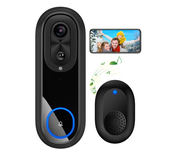 W5 2.4G/5G Tuya WiFi Video Portero HD 1080P Cámara Inalámbrica Intercomunicador Inteligente Visión Nocturna Doble Vía IP