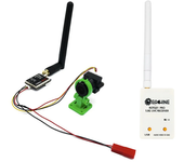 EWRF TS5823 5.8G 40CH 600 mW transmisor FPV VTX con cámara COMS de 1000TVL y 120 grados para dron RC