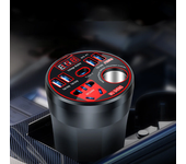 Inversor de energía de 12V 24V a 220V con cargador de socket de coche multifuncional Carga rápida para teléfonos móviles