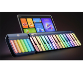 【EU US Direct】PopuPiano Teclado de piano portátil inteligente MIDI