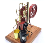 R01 Motor de bomba de aire caliente Stirling Modelo de fundiciones de cobre Experimento de ciencia física para niños
