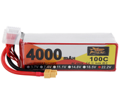 Batería Lipo ZOP Power 22,2V 4000mAh 100C 6S con conector XT60 para drones FPV RC