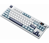 Teclado mecánico para juegos LANGTU LT84 de tres modos con pantalla y perilla,84 teclas,estructura de sándwich,intercamb