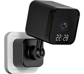Cámara de vigilancia inalámbrica WiFi A18 2MP con visión nocturna a todo color, detección de movimiento, alarma de graba