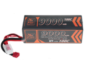 Batería LiPo ZOP Power 15,2V 9000mAh 100C 4S T Deans para el coche RC ZD Racing Pirates 3