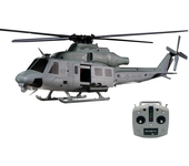 GOOSKY E2 1:35 UH-1Y Escala 2.4G 6CH Motor de doble sin escobillas y accionamiento directo,helicóptero RC BNF / RTF con