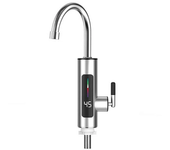AGSIVO 3000W 220V Grifo eléctrico instantáneo Calentador de agua sin tanque con pantalla LED EU Plug para cocina y baño
