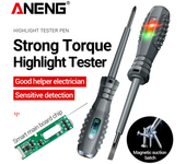 ANENG B05 Destornillador eléctrico de bolígrafo de plástico ABS con broca magnética de 25 mm. Prueba de detección de pun