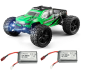 Flyhal HBX FC610 RTR Dos baterías 1/10 2.4G 4WD 46km/h Coche RC Vehículos Luces LED Cepillado Gran camión Modelo Juguete