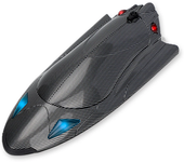 Barco RC JJRC FY011 2.4G 35km/h Bomba de chorro impermeable Barco a motor de modelo Volteo Luz LED de reinicio Enfriamie