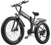 [EU DIRECT] JINGHMA R5 Bicicleta Eléctrica Motor 1000W 48V 14Ah Batería Única 26*4.0 pulgadas Neumáticos 21 Velocidades