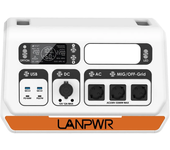 [EU Directo] LANPWR 2400PRO 2048Wh LiFePO4 Estación de Energía Portátil 2400W Dispositivo Todo-en-Uno de Red + 4 x 180W