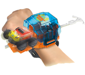 Reloj lanzador de muñeca con 3 carrocerías de vehículos para juguetes infantiles