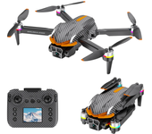 AE4 PRO WiFi FPV con controladora de pantalla LCD HD cámara dual servomecanismo gimbal evitación inteligente de obstácul