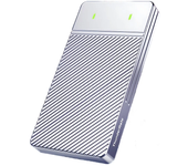 JEYI i9 Carcasa Doble M.2 NVMe Sata SSD USB3.2 Gen 2 10Gbps Caja de Aluminio para SSD M.2 PCIe 2280/60/42/30 Soporte UAS