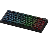 AULA F75 Teclado mecánico de 80 teclas en modo triple con perilla Intercambiable en caliente Estructura de junta RGB BT/