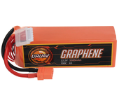 Batería URUAV GRAPHENE Power 22.2V 3300mAh 100C 6S LiPo con enchufe XT90 para Drone RC