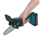 VIOLEWORKS 88V Sierra eléctrica inalámbrica de 4 pulgadas Herramienta de corte para trabajos en madera con una mano W/ 1