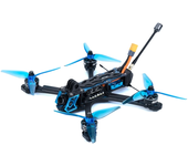 Axisflying Manta 5 SE Suqeshed X Smurfs GPS FPV Racing Drone PNP BNF con unidad de aire analógica / DJI O3 opcional